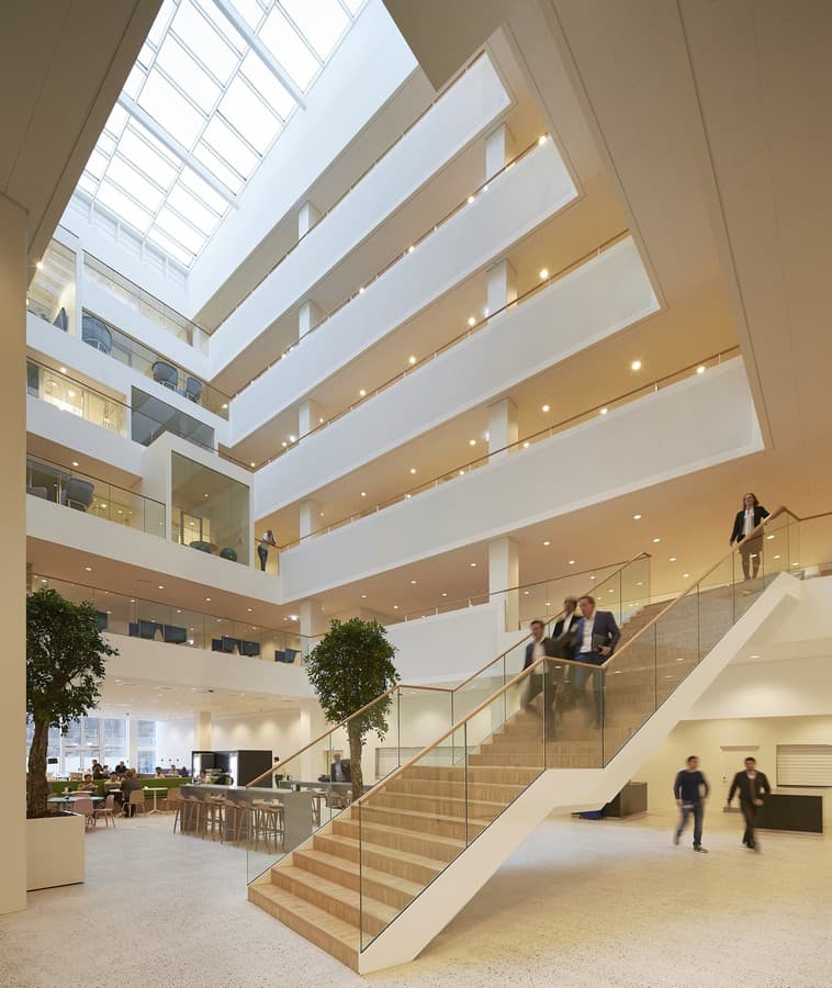 Inside the Microsoft offices